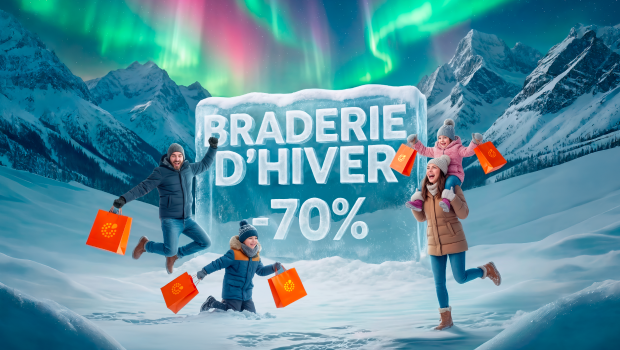 Braderie d'Hiver -70%