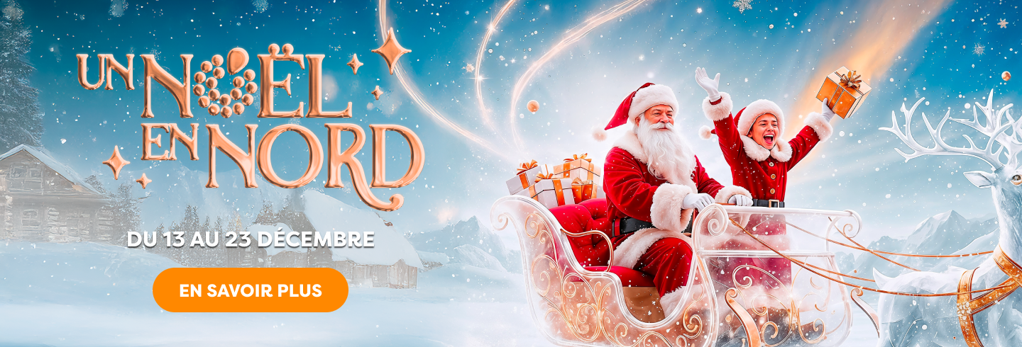 Découvrez la magie de Noël du 13 au 23 décembre dans votre centre commercial Aushopping Amiens